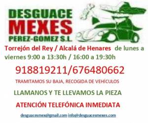 DESGUACES MEXES PEREZ GOMEZ S.L.