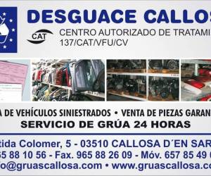 DESGUACE Y GRUAS CALLOSA